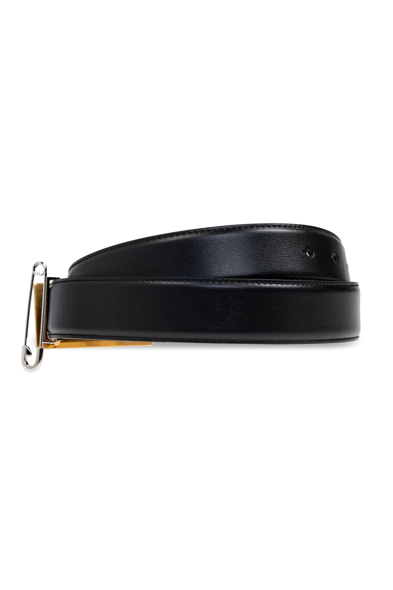 ベルト Balmain Belt Woman Black Black Leather belt Balmain - Vitkac France